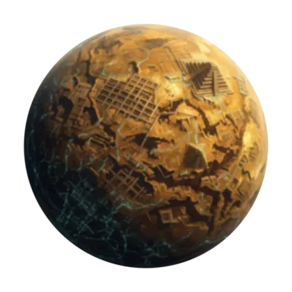 A colony among ancient Precursor ruins